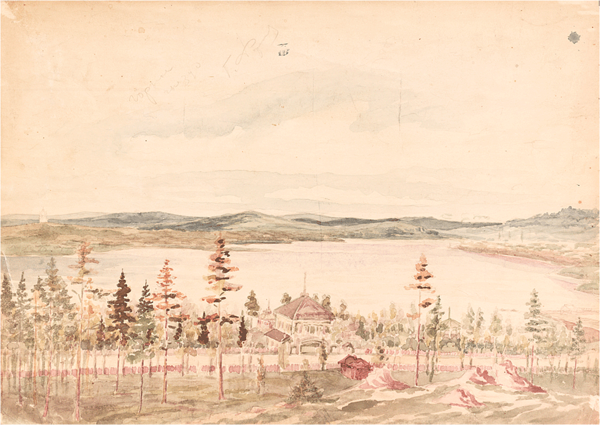 Г.И. Форшев "Горное гнездо" 1924-1925 гг.