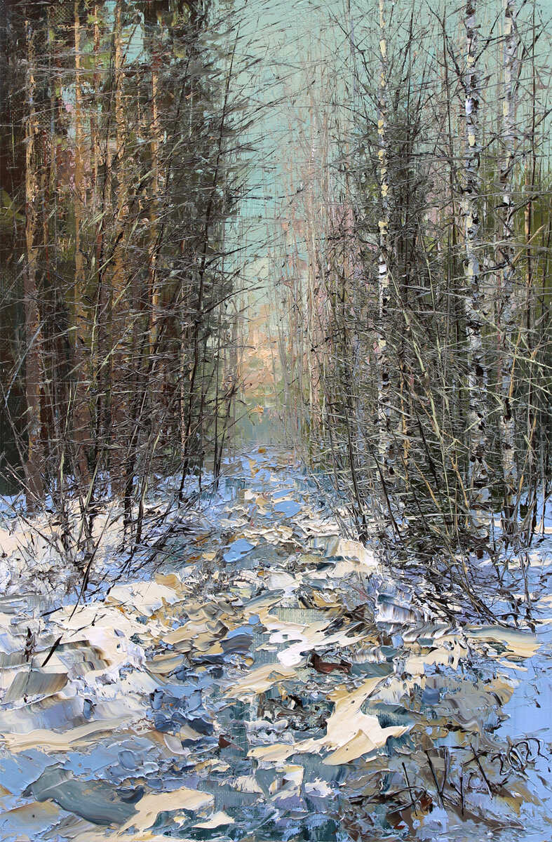 Дмитрий Кустанович. Из серии «Лес», 60x40 см, 2022