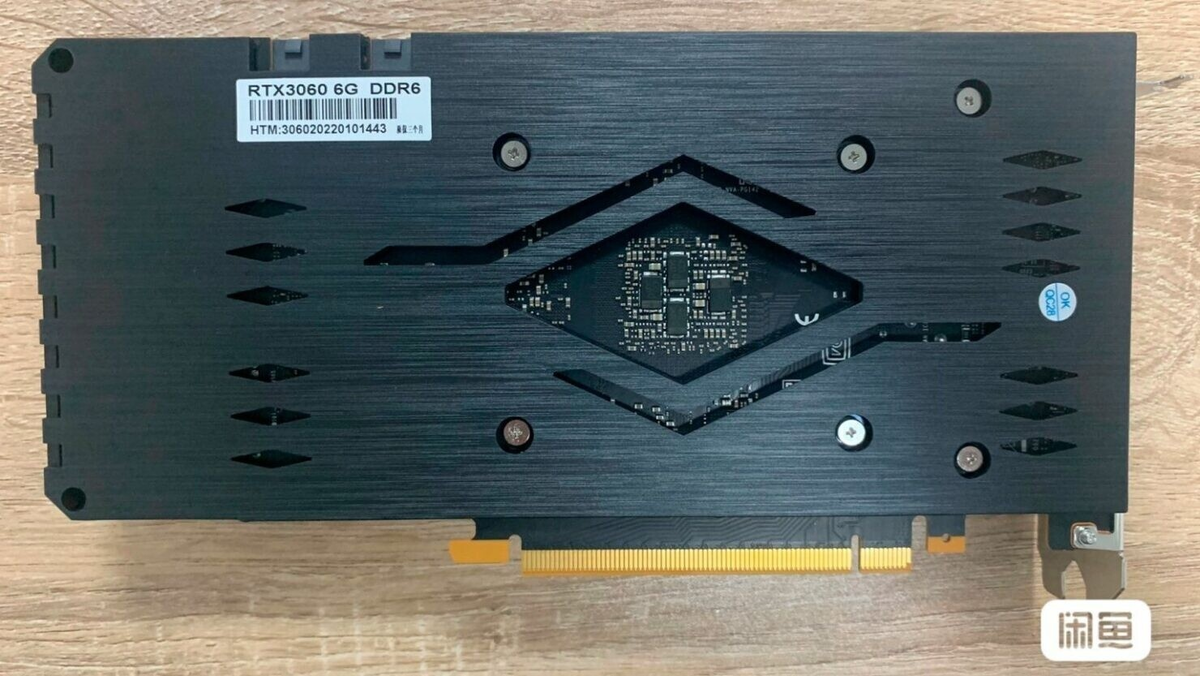 Chinese Oem Creates 6gb Rtx 3060 Laptop Gpu-based