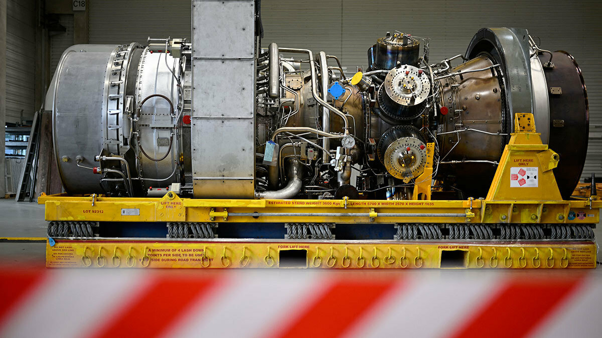 Турбина Siemens (Rolls-Royce) Industrial Trent 60