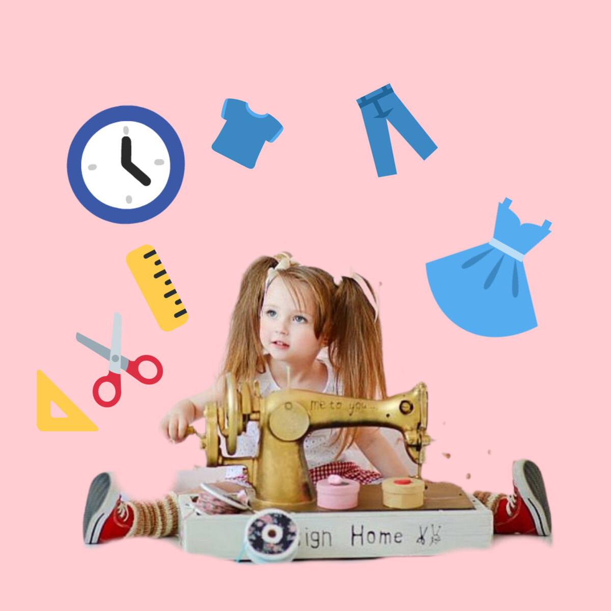 На фото не я, а уже моя внучка. Хотя сейчас и она уже гораздо старше))) А вот мечты мои)