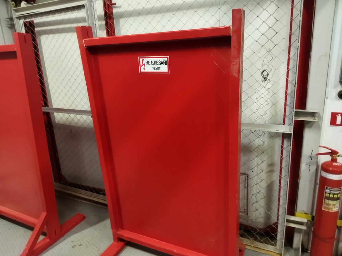 Временные защитные ограждения 