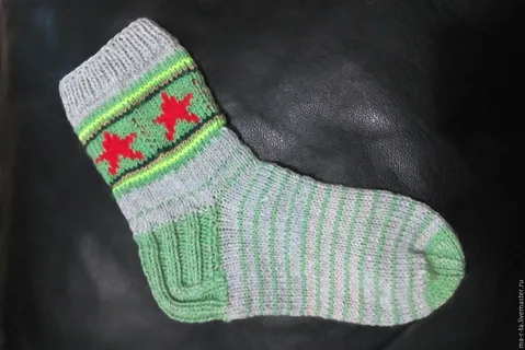 носки ручной работы. картинка из мнтернета