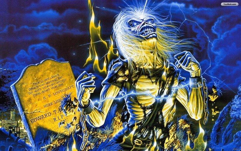 Эдди, маскот Iron Maiden