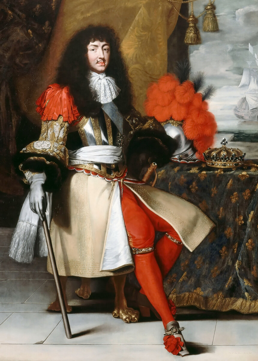 Людовик XIV неизвестный художник