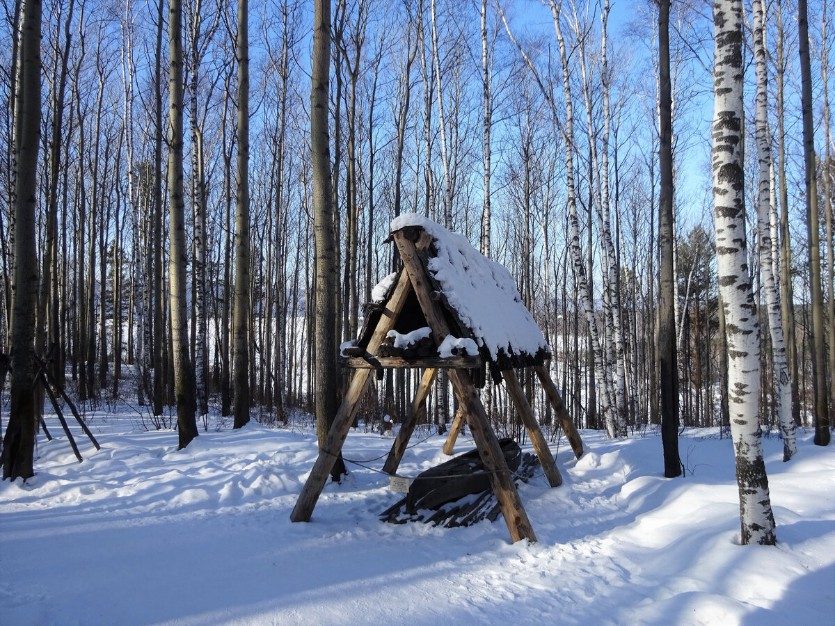 Архитектурно-этнографический музей «Тальцы». Охотничье-промысловый стан