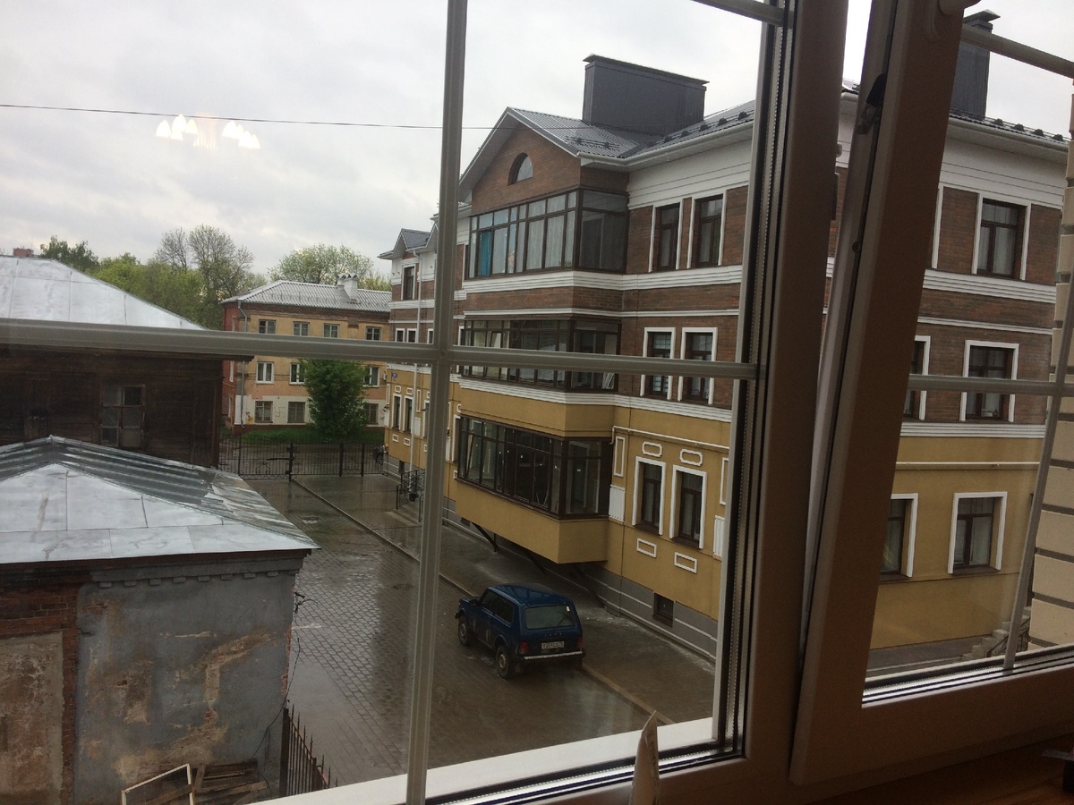 Вид из окна спальни