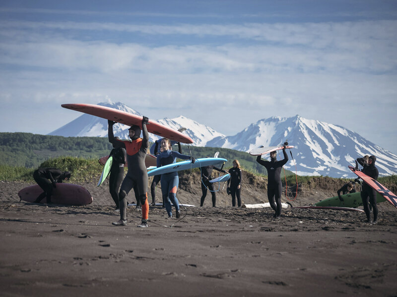 Камчатка сёрфинг