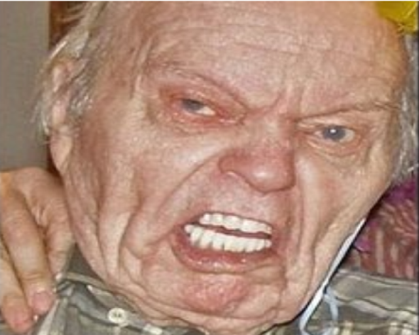 Дед орал и брызгал слюной, но я осталась непоколебимой