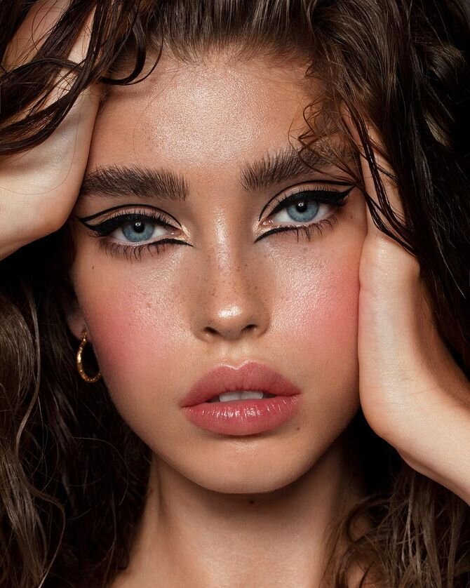 Пример макияжа