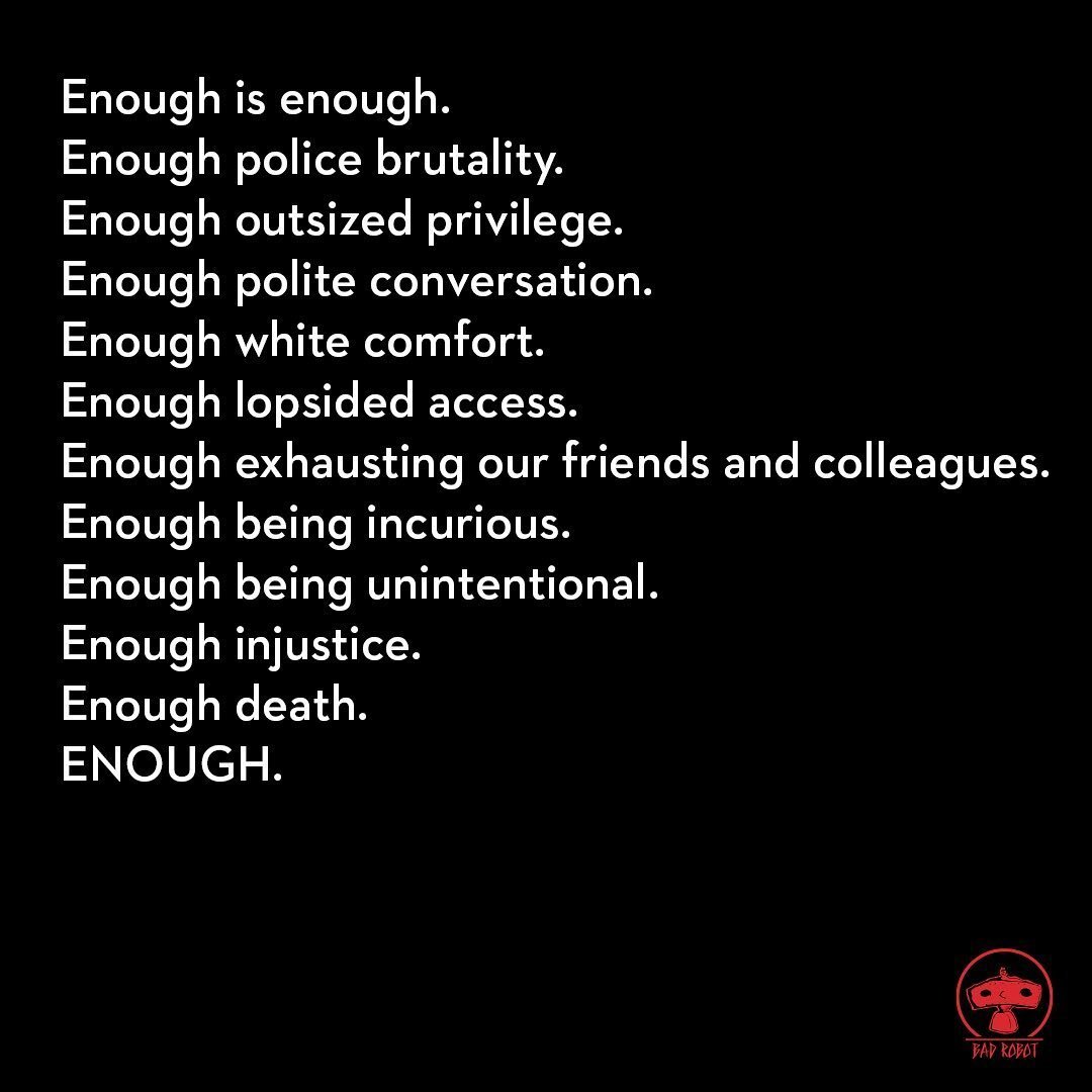 Фотография из Инстаграмма Bad Robot