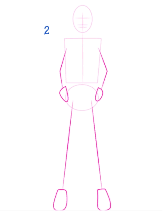 все изображения взяты с приложения "Draw Anime & Manga"