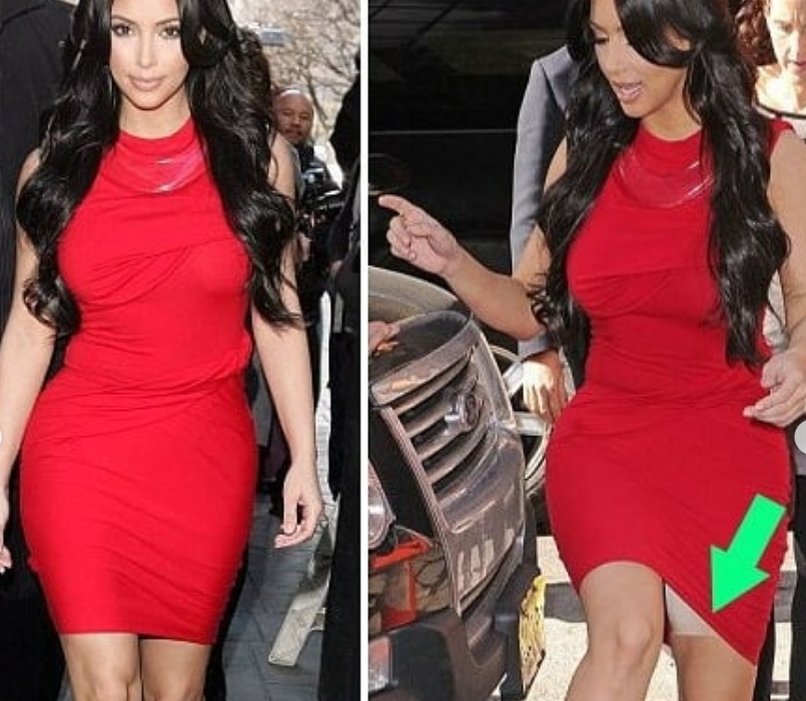 Ким часто носит корректирующие шортики