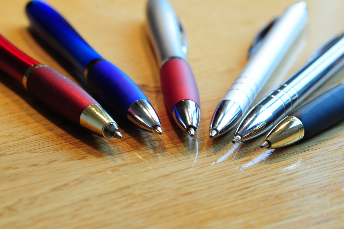 Ручки письменные