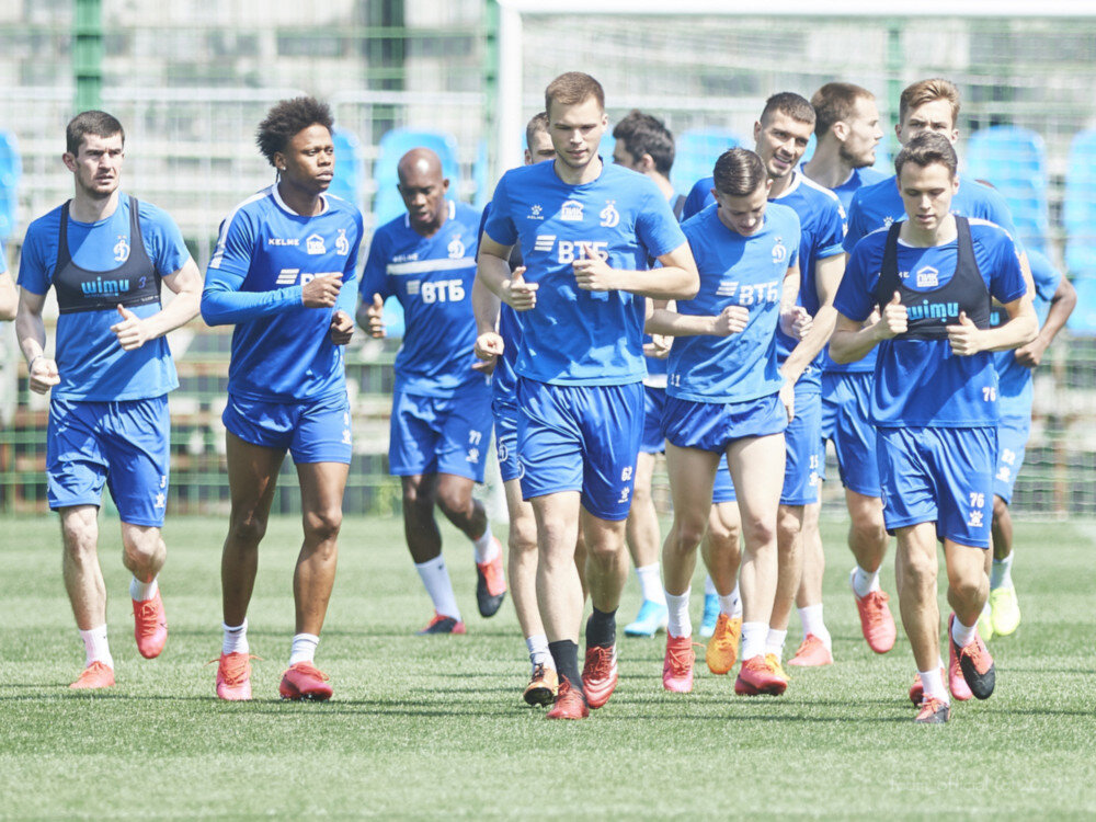 Подготовка московского «Динамо» к возобновлению чемпионата (fcdynamo.ru) 
