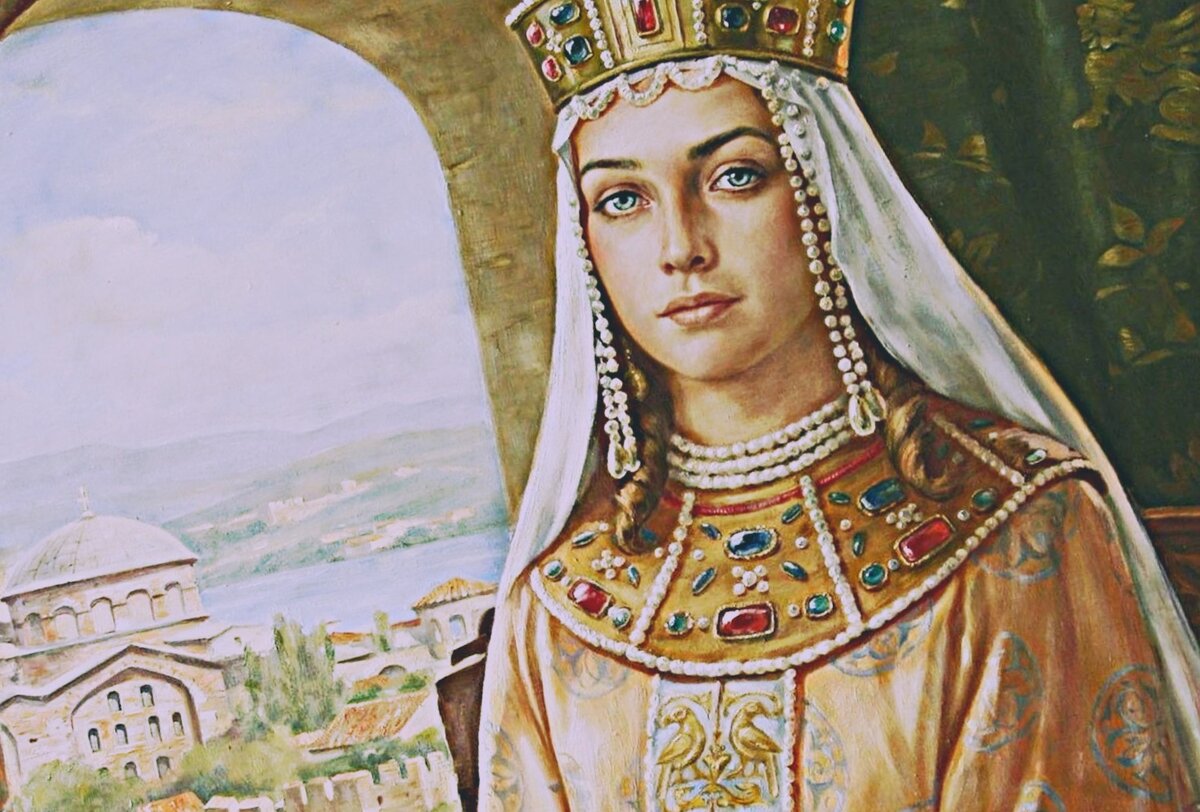 Арт, посвященный княгине Ольги. Автор неизвестен. Источник: просторы интернета