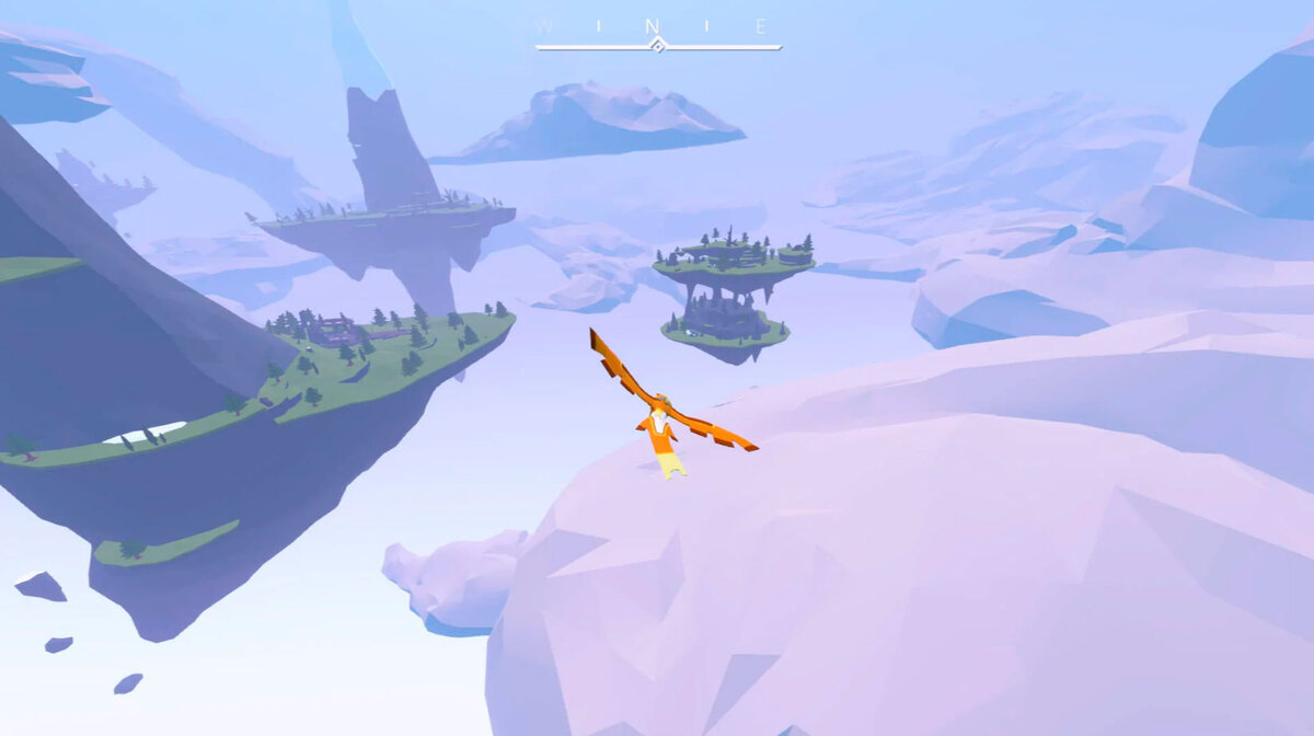 Летайте и исследуйте, обращаясь в вольную птицу.