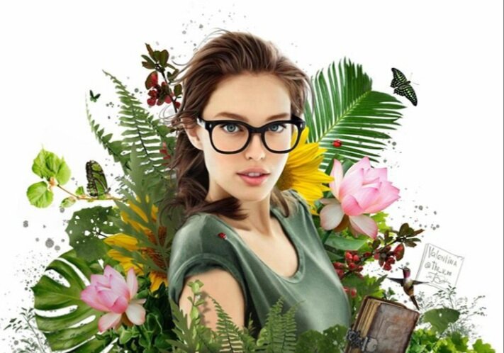 Работа в технике "Коллажирование"