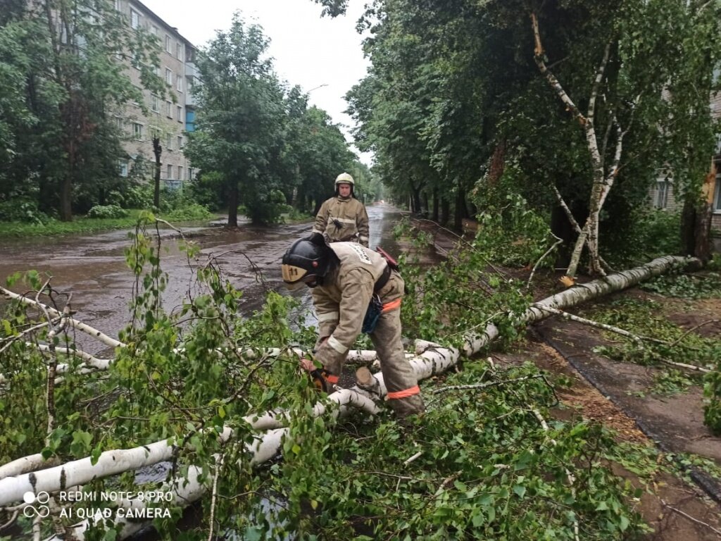 В Тверской области энергетики устраняют последствия непогоды