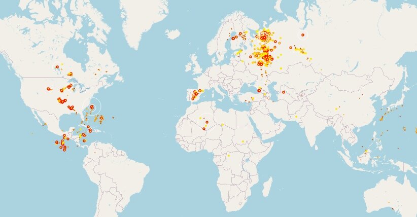 lightning maps