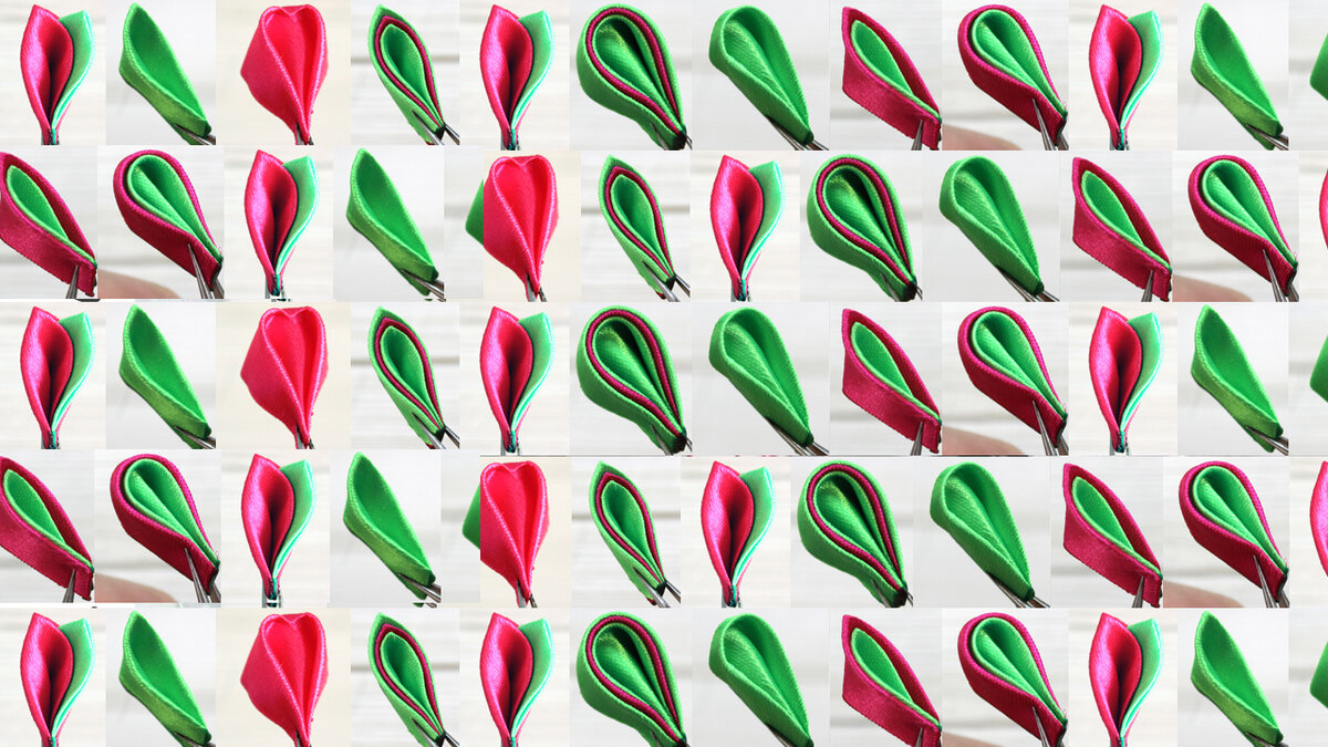 Канзаши виды лепестков схемы