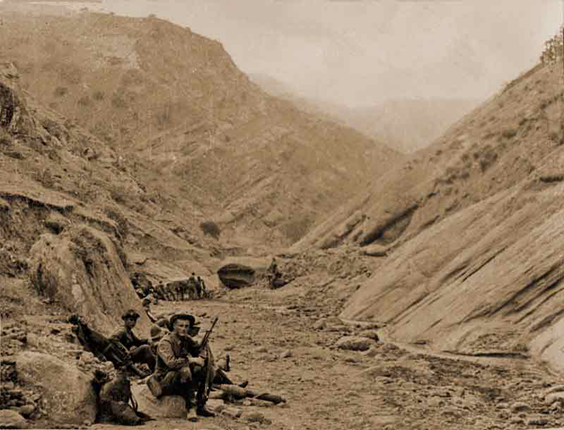 Вход в ущелье