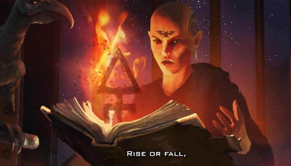 Кирия Драксус в видео-ролике начала 2ой главы Psichic Awakening