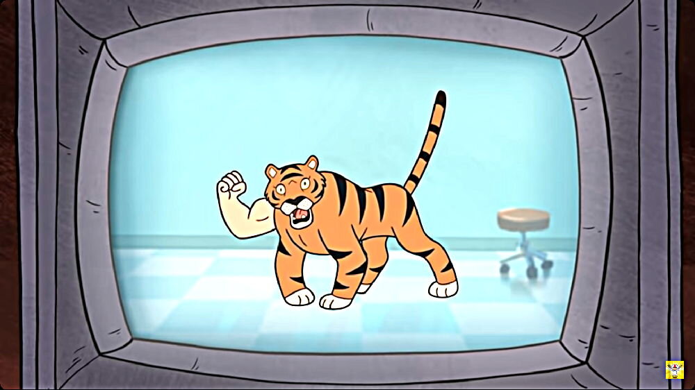 кулак, который бьёт самого тигра