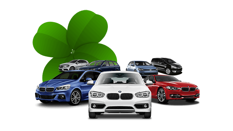 Клевер с четырьмя лепестками - символ Sixt Lucky Dip Car 