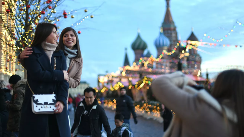 Фото: декабрь в Москве; RT на русском
