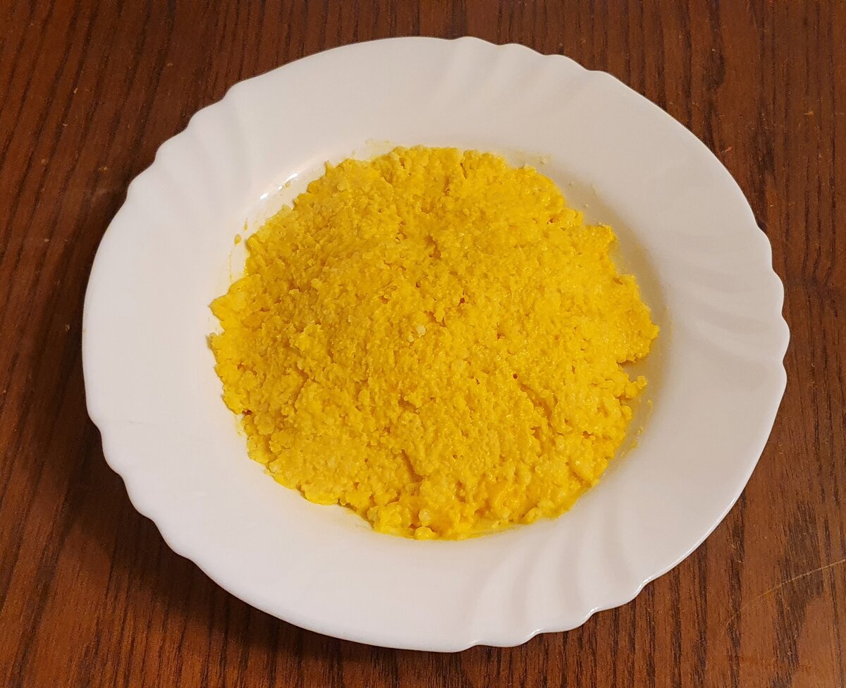 Готовая каша. Фото автора