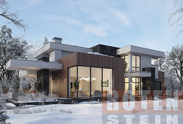 Дом в Ильинском - проект компании Ротенштайн.