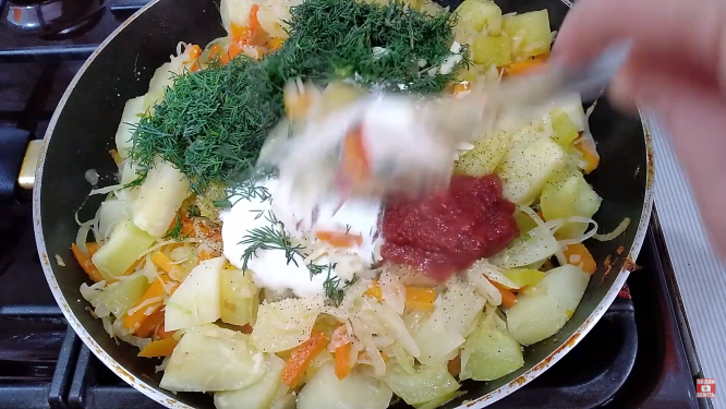 Рассказываю, как приготовить очень простое и вкусное овощное рагу