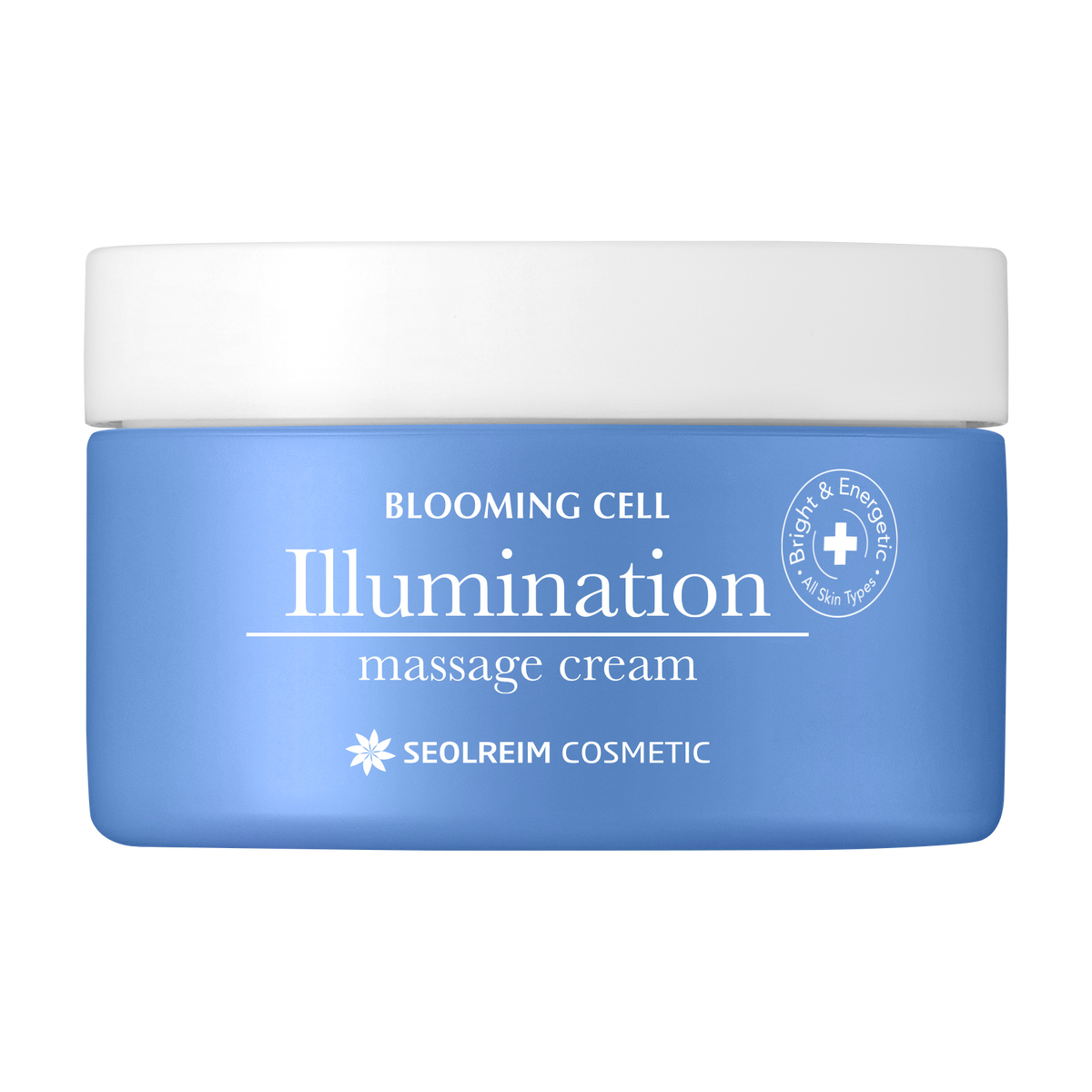 SEOLREIM COSMETIC / Массажный крем для лица очищающий корейский детокс AHA BHA кислоты Illumination BLOOMING CELL, 90 мл