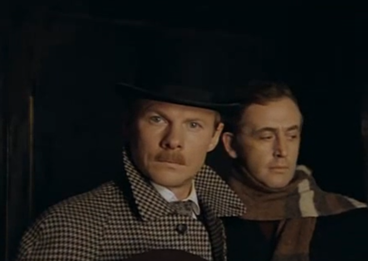 Кадр из фильма «Приключения Шерлоха Холмса». Фото автора