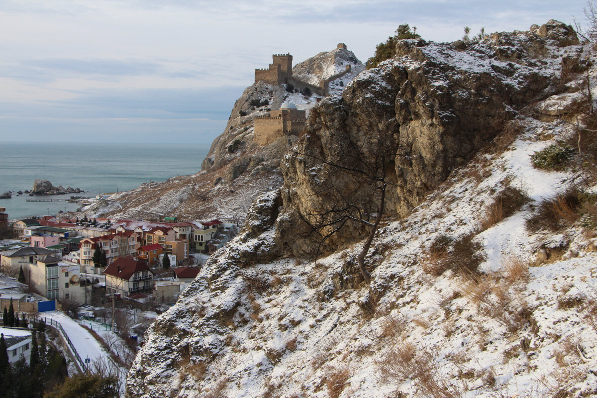 Город Судак в Крыму