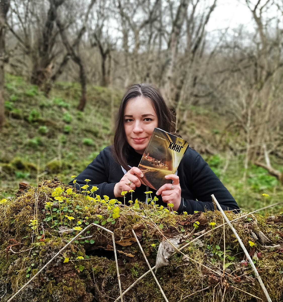 Нашла красивый бугорочек и решила устроить фотосессию