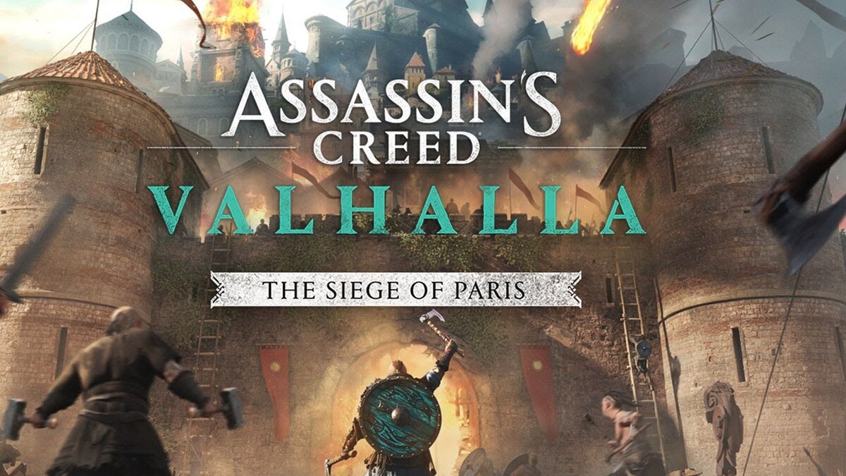 Обложка игры Assassin's Creed Valhalla: The Siege of Paris