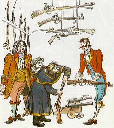 Кукрыниксы, иллюстрация к "Сказу о Левше", 1970-е гг.