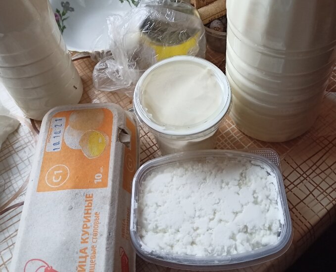 Продукты из фермерской лавки