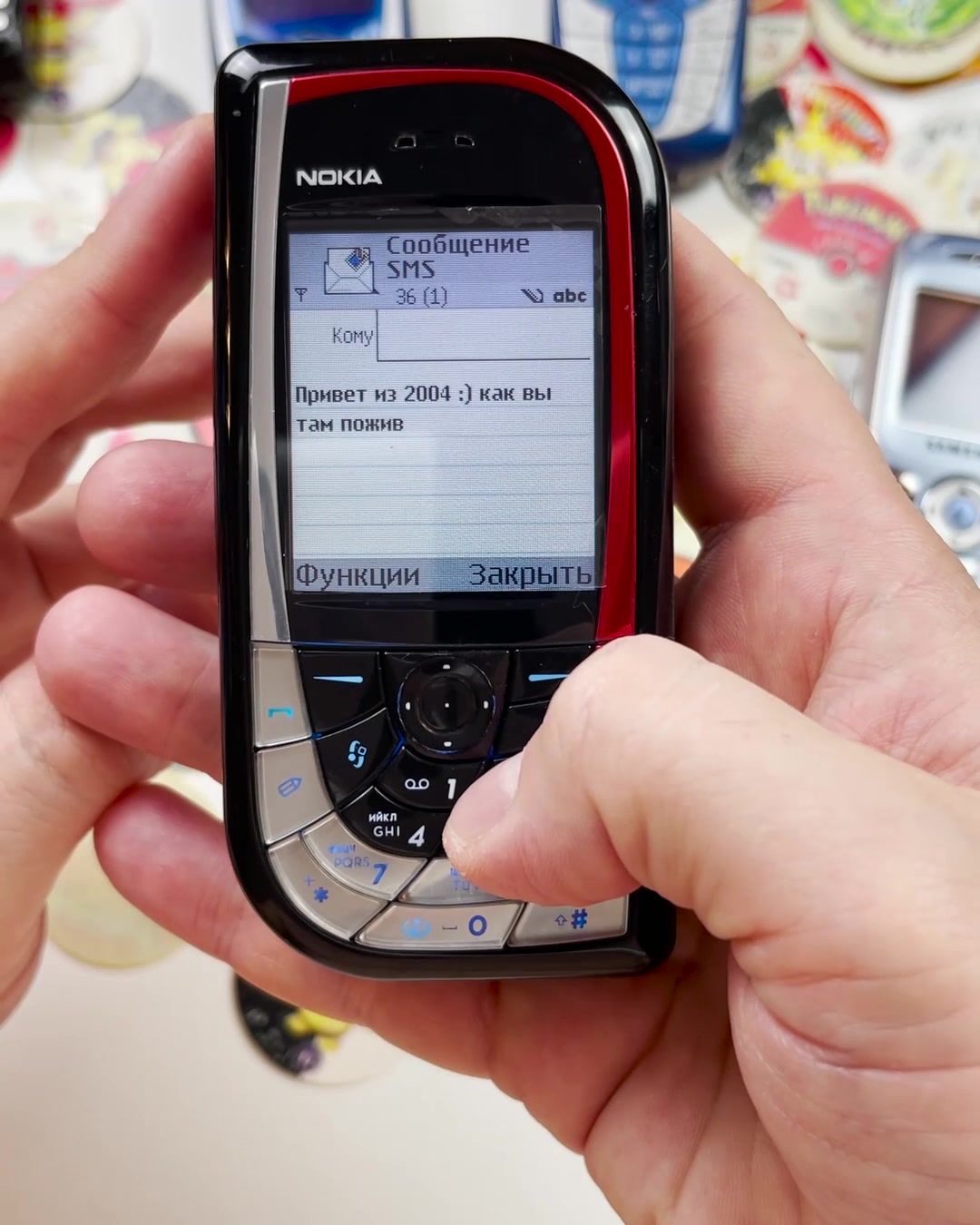 Культовый телефон своего времени Nokia 7610 