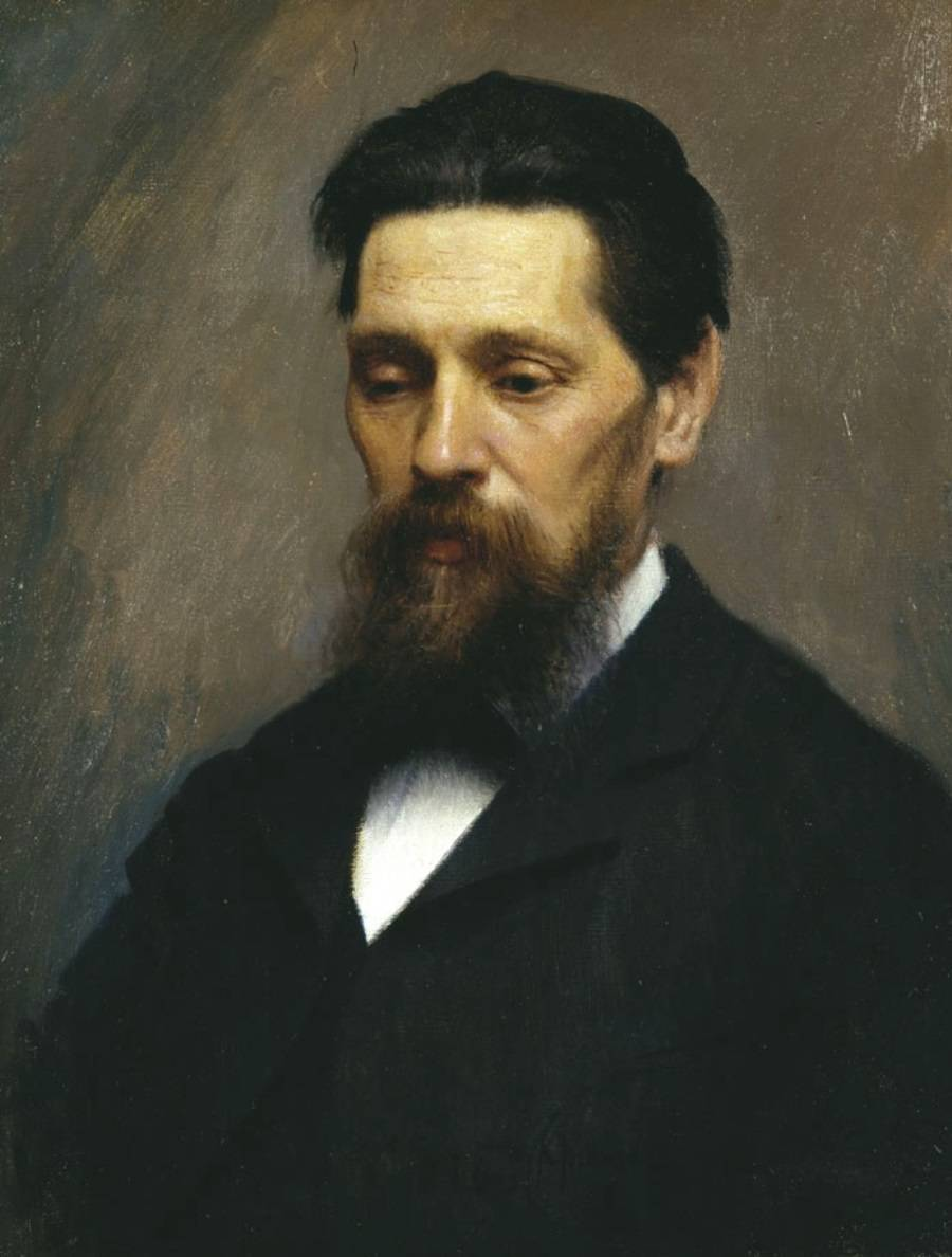 И. Крамской Портрет художника А. А. Киселёва. 1883