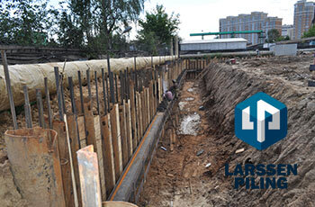 Укрепленный котлован