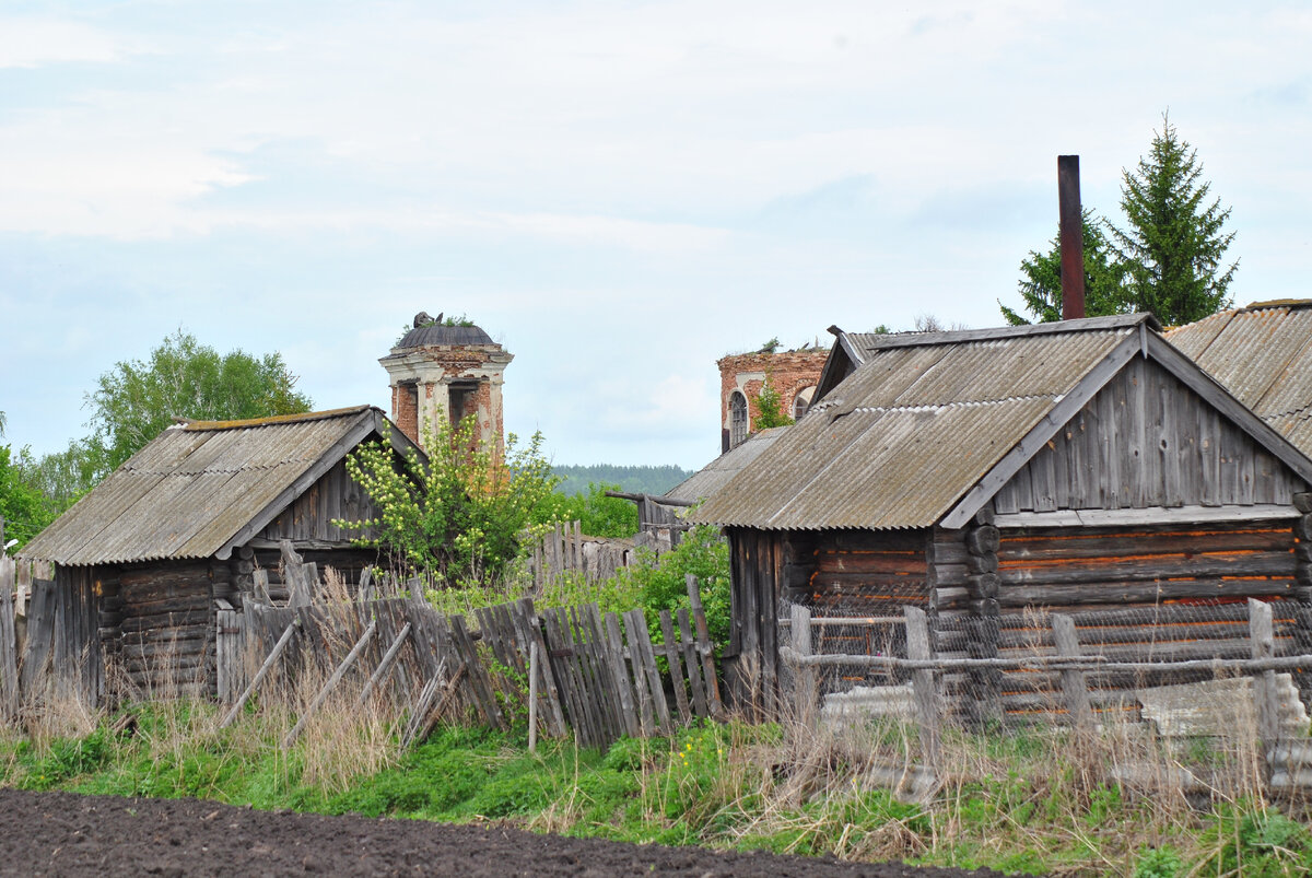 Виды с усадника. 
