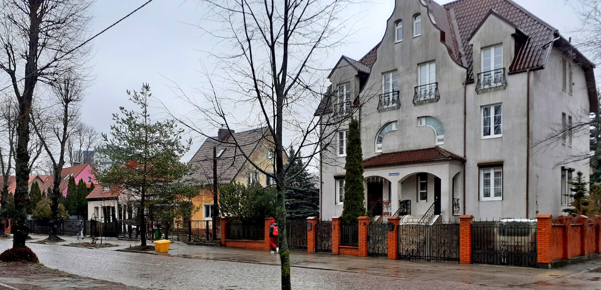 Ул. Тельмана в Калининграде. Январь 2022 г. Фото автора