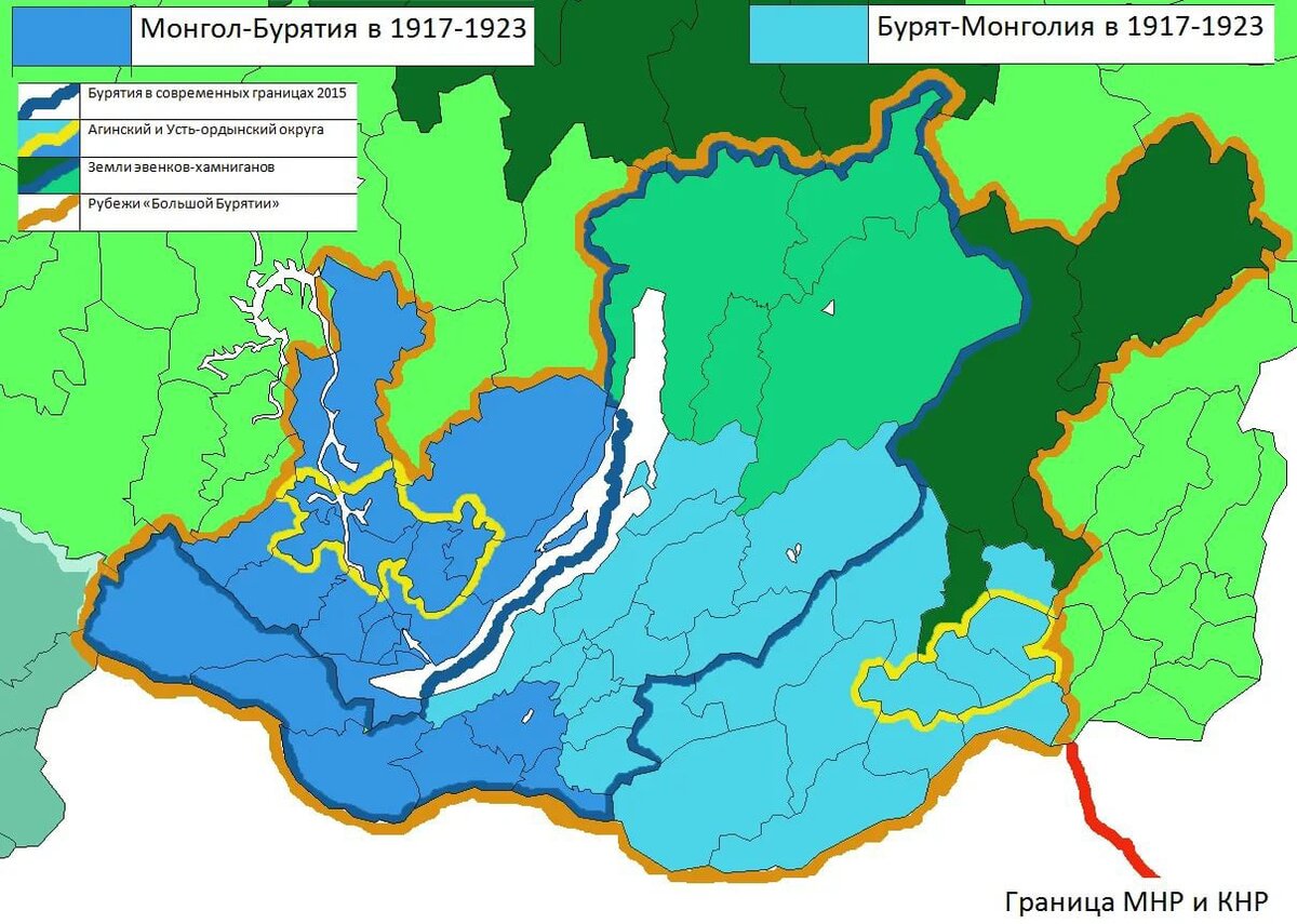 Бурят монгольская асср карта