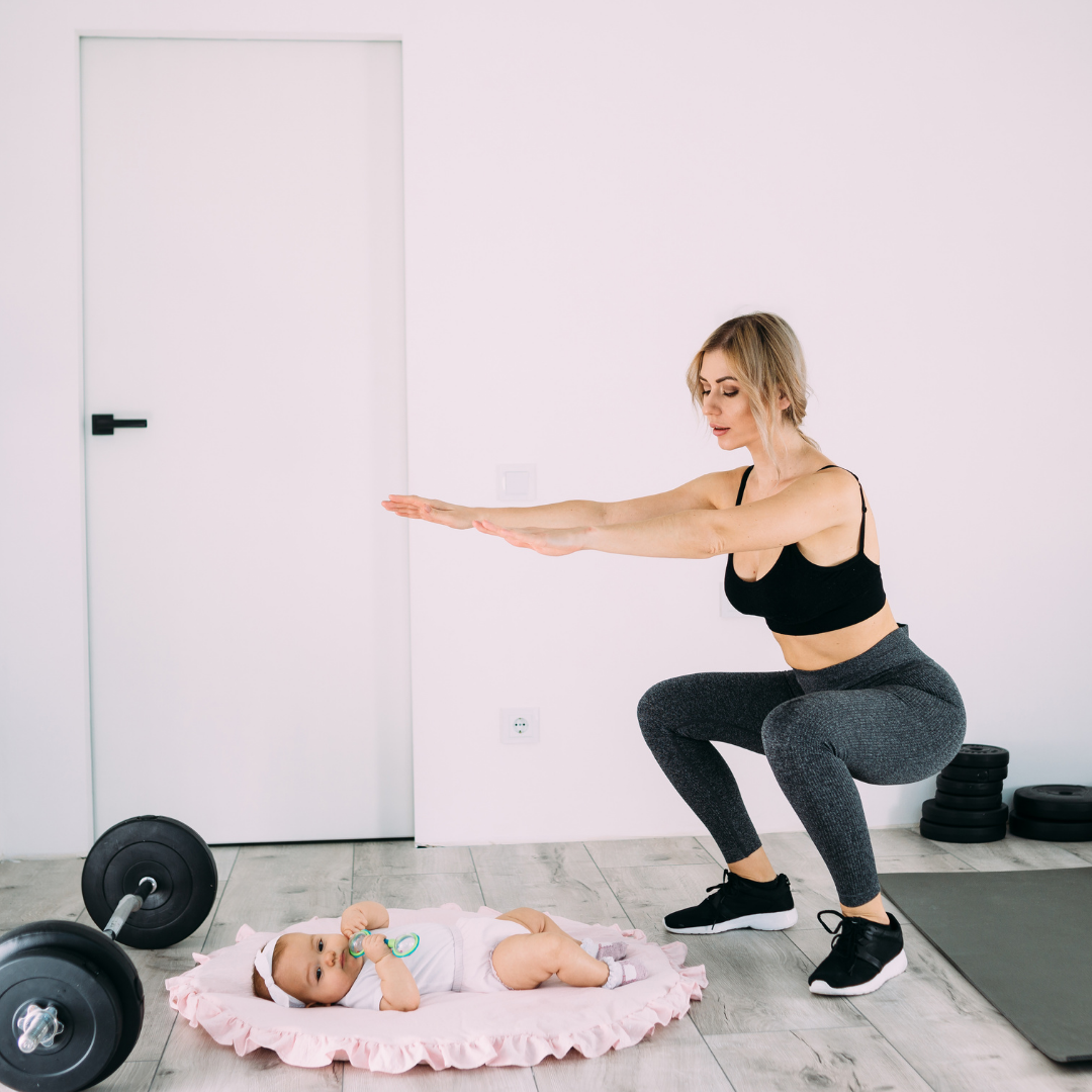 Эта тренировка создана для мам, которые любят спорт и физически готовы вернуться в фитнес после рождения ребенка.