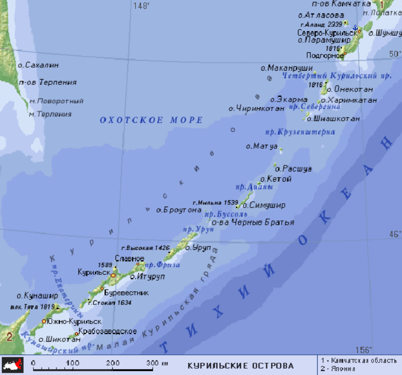 Курильские острова какая область. Острова Курильской гряды на карте. Карта Южные Курильские острова Япония. Остров Итуруп Курильские острова на карте. Южные Курильские острова на карте.