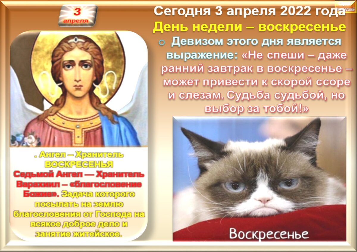 3 апреля - Традиции, приметы, обычаи и ритуалы дня. Все праздники дня во  всех календаре | Сергей Чарковский Все праздники | Дзен