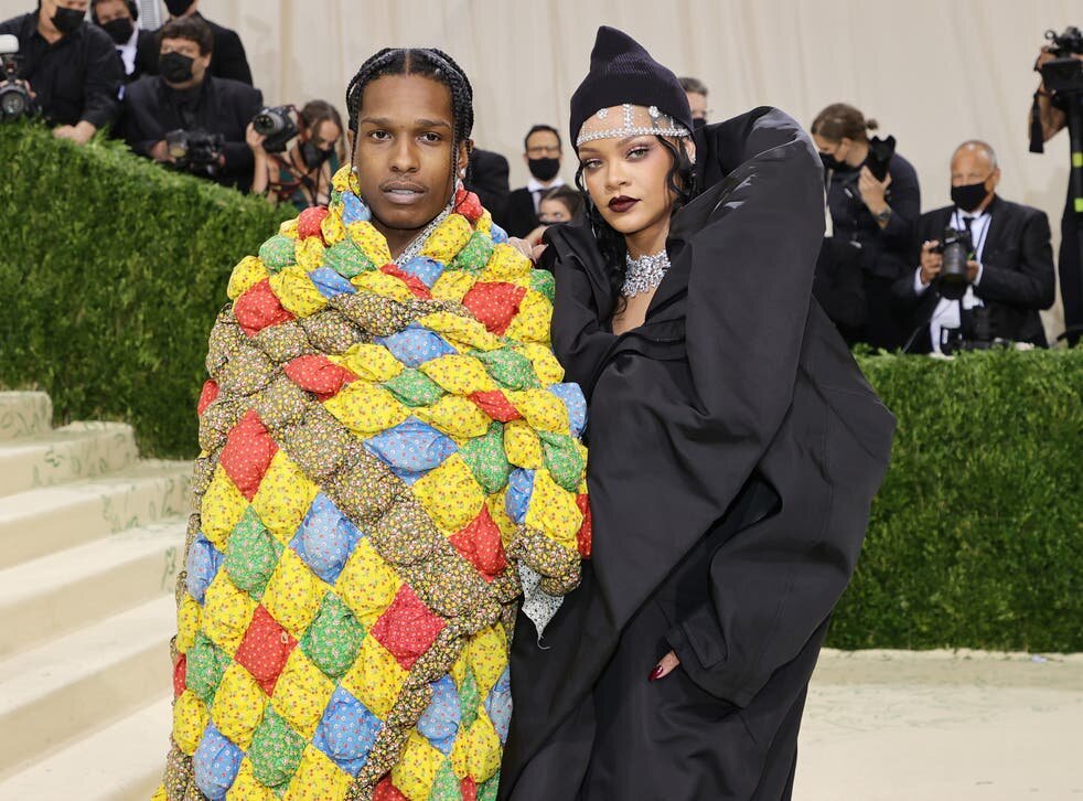 Рианна и A$AP Rocky, чьи образы признаны одними из самых ярких в 2021 году